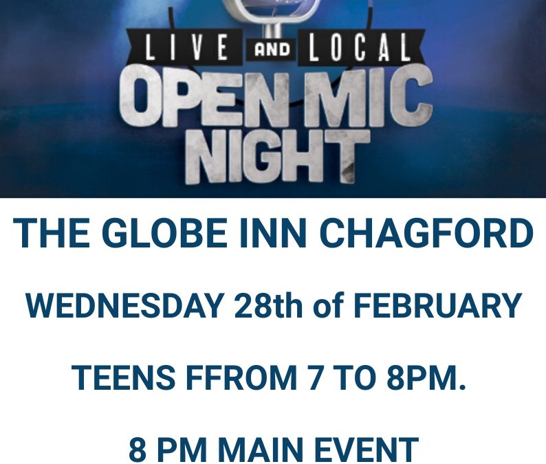 OPEN MIC NIGHT WEDNESDAY 28TH OF FEBRUARY